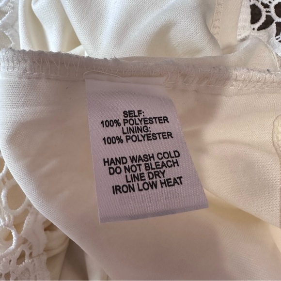 Lulu’s NWT cream lace sheath dress size medium - Picture 9 of 10